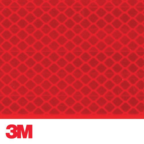 3M ECE104 Contour Tape (Rigid Grade) Red 50M